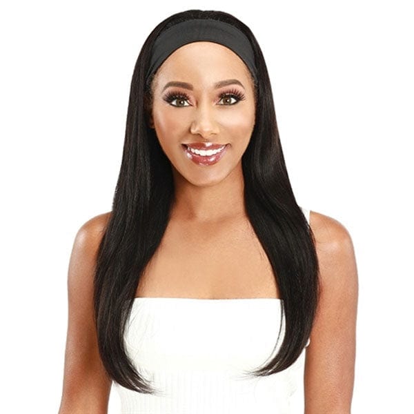 Zury Half Wigs Zury Sis 100% Human Hair Headband Wig - HR VB ARAN