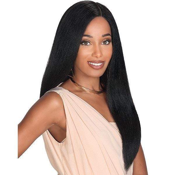 Zury Sis Prime Human Hair Natural Mix 4x4 Soft Swiss Lace Front Wig - PM FP LACE HAZEL - Clearance - EgoWigs.com-1