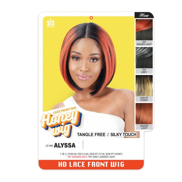 Zury Sis Honey Wig Synthetic HD Lace Front Wig - LF HW ALYSSA - EgoWigs.com