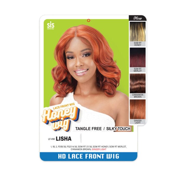 Zury Sis Honey Wig Synthetic HD Lace Front Wig - LF HW LISHA - EgoWigs.com