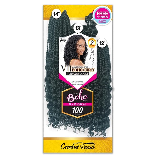 Zury Sis Synthetic Crochet Braid - V11 BOHO CURLY 12"/13"/14" - EgoWigs.com