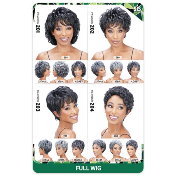 Zury Sis Synthetic Fiber Full Wig - FW WISDOM 202 - EgoWigs.com