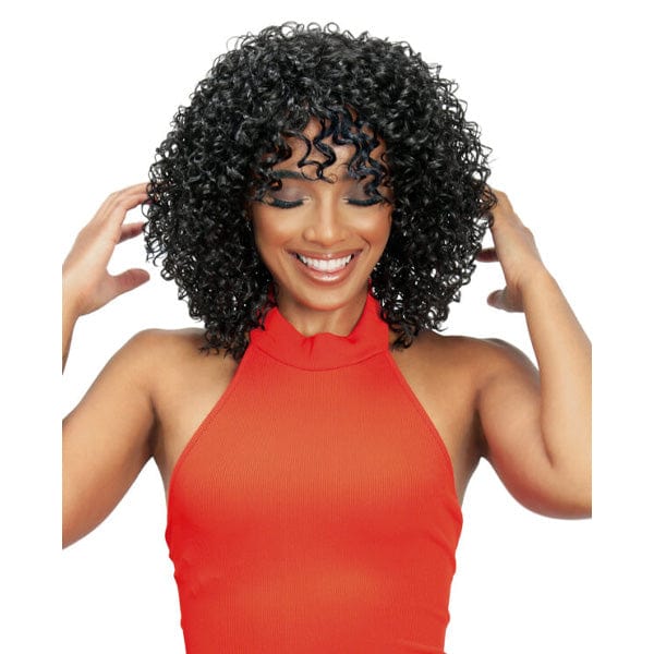 Zury Synthetic Wigs Zury Sis Naturally Layered Curls Synthetic Hair Wig - FW AQILA