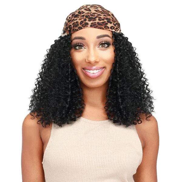 Zury Sis Synthetic Hair Scarf Wig - SF H CINTO - Clearance - EgoWigs.com-BK-#1B