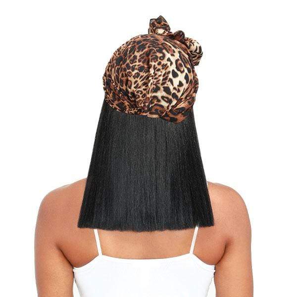 Zury Sis Synthetic Hair Scarf Wig - SF H TROY - Clearance - EgoWigs.com-BK-#1B